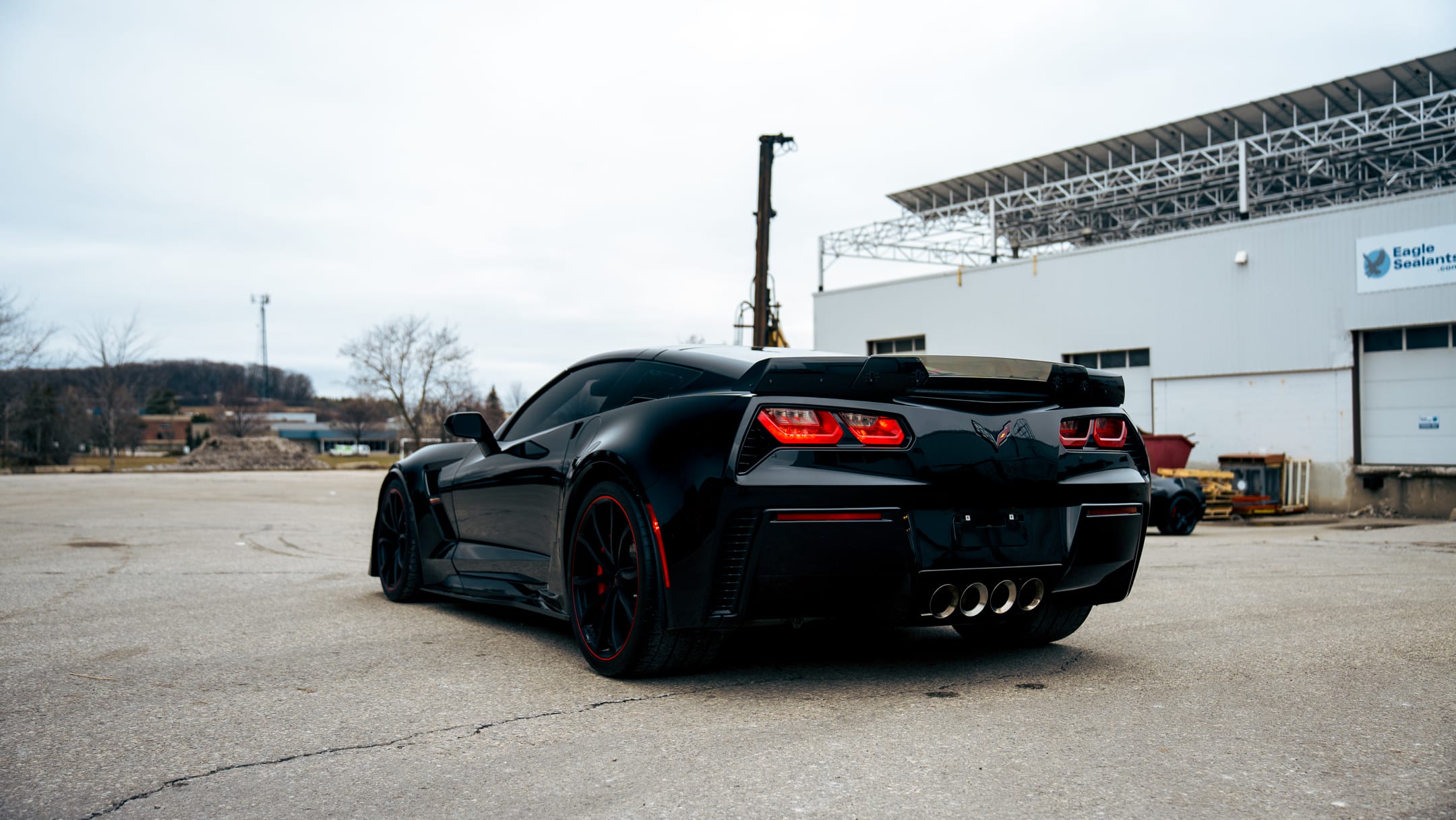 Tesla and BMW with glossy ceramic coated paint